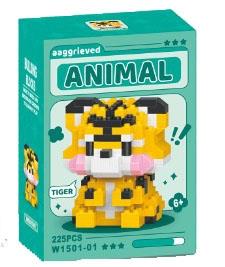 Injustice Tiger 225PCS - Micro Particle Building Blocks Low Price Impulse Edition   ITEM NO.： W044612