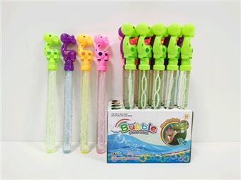 Giraffe Bubble Stick (24 pieces) GCC, 4 colors mixed   ITEM NO.： W055743