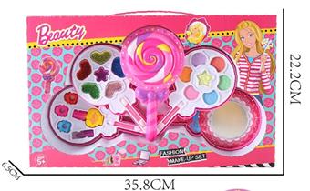Fashion Barbie lollipop four layer cosmetics   ITEM NO.： W058353