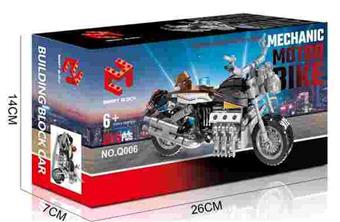 283PCS Building Blocks - Motorcycle Racing Series   ITEM NO.： W059970