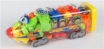 High speed railway puzzle building blocks   ITEM NO.： W045305