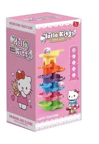 DIY KT Cat Ball Track Puzzle Assembly Building Blocks   ITEM NO.： W046507