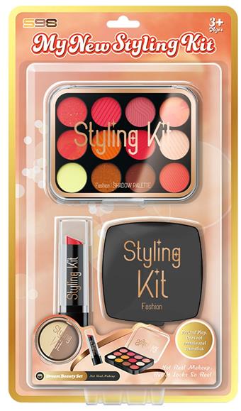 Girl playing house (non smudging, no liquid) in black gold color set   ITEM NO.： W058050