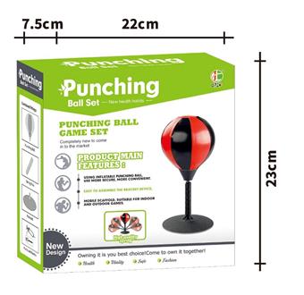 Desktop suction cup boxing ball   ITEM NO.： W043231