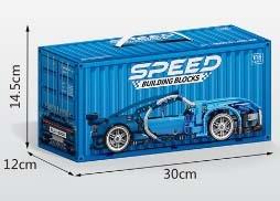 1: 18 cycle Bugatti Veyron Container Edition 423pcs (low-priced impulse version)   ITEM NO.： W044999