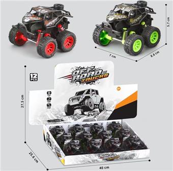Warrior off-road vehicle (2 mixed models) graffiti style   ITEM NO.： W049082
