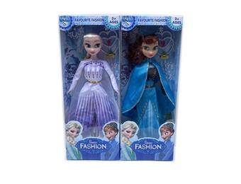 11.5 inch live action hand Frozen Double Barbie with scepter accessory 2 mixed styles   ITEM NO.： W055514