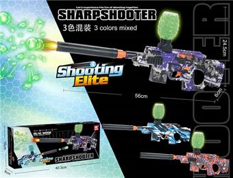 Luminous Spitfire Hand Automatic Electric AWM Water Bullet Gun   ITEM NO.： W064914