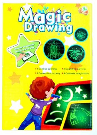 DrawWithLightFun luminous writing board fluorescent drawing board (A5)   ITEM NO.： W056878
