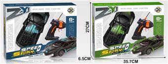 Four way remote control car (blue/green)   ITEM NO.： W055086