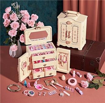 Princess Wardrobe Versatile Makeup Box (Mi White)   ITEM NO.： W058681