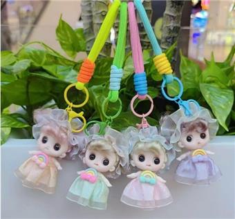 Doll keychain figurine   ITEM NO.： W048285