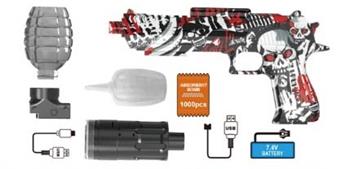 Electric Desert Eagle Water Bullet Gun   ITEM NO.： W063635