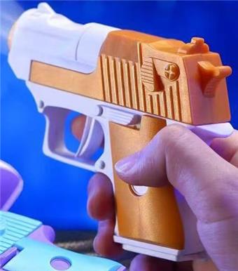 Creative rock paper scissors projection gun   ITEM NO.： W041447
