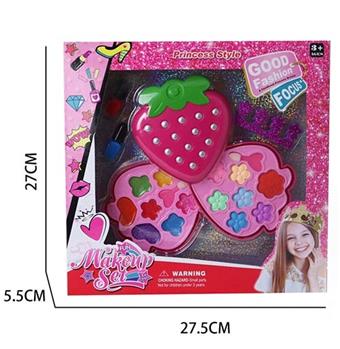 Double layered strawberry children's makeup   ITEM NO.： W059423