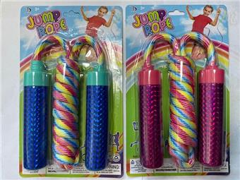 Children's Rainbow Jump Rope   ITEM NO.： W041419