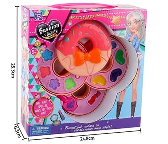Factory version 3-layer donut cosmetic set   ITEM NO.： W058436