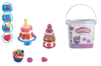 Cake series colored clay   ITEM NO.： W053226