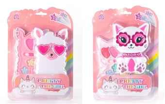 Nail comb disguised as toy camel sheep white cat DIY two-layer box   ITEM NO.： W057868