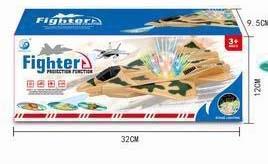 Electric universal camouflage aircraft, aircraft sound+front projection+yellow Green mixed color flashing dance table lamp (GCC)   ITEM NO.： W054293