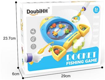 Rocket Fishing Disk   ITEM NO.： W062910