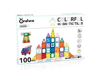 100pcs Colorful Diamond Magnetic Plates   ITEM NO.： W043583