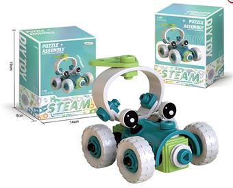 Soft rubber building block assembly vehicle   ITEM NO.： W042288