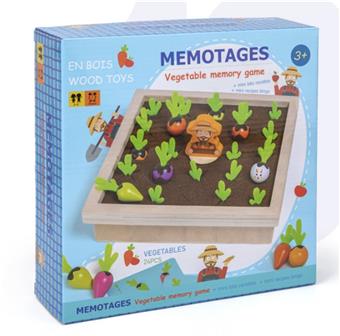 Vegetable Memory Game   ITEM NO.： W044199