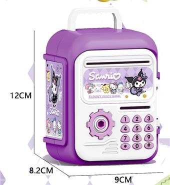 Kuromi piggy bank display box   ITEM NO.： W047482