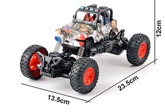 1: 18 way remote control lighting off-road convertible Jeep climbing police car   ITEM NO.： W060549