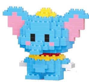 Mini Large Ear Elephants 156PCS (low-priced impulse version)   ITEM NO.： W045886