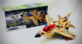 Camouflage lighting music universal electric fighter, electric aircraft, military aircraft   ITEM NO.： W054315