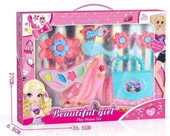 Barbie Accessories Doll Accessories Playhouse Girl Makeup (GCC)   ITEM NO.： W060283