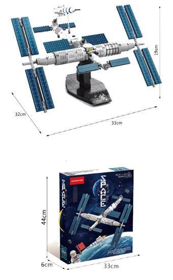 Space Station 465PCS   ITEM NO.： W045182