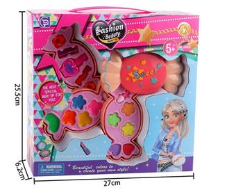 Factory version 3-layer new candy and cosmetics set   ITEM NO.： W058301
