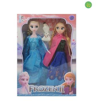 11.5-inch physical active hand Frozen Double Barbie with snow treasure accessories   ITEM NO.： W055565