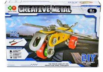 Metal assembled toys   ITEM NO.： W042449