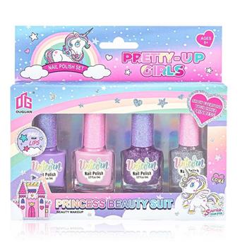 Nail comb toys Nail polish bottle DIY set   ITEM NO.： W057820