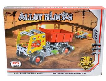 Metal assembled toys 85pcs   ITEM NO.： W042427