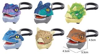 Bite your hand, regain power, dinosaur car keychain   ITEM NO.： W048946