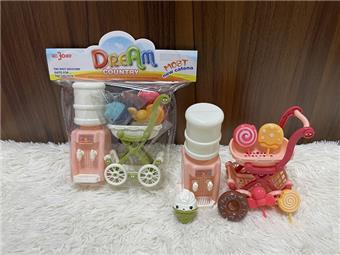 Dessert cart, toy set for playing house   ITEM NO.： W043304