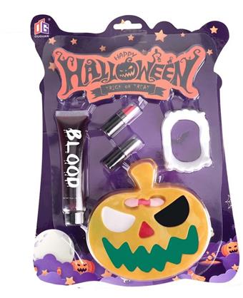 Halloween cosmetics, accessories, nail art, combs, toys DIY set   ITEM NO.： W057847