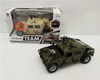 Inertial Hummer military vehicle with lighting and music   ITEM NO.： W041732