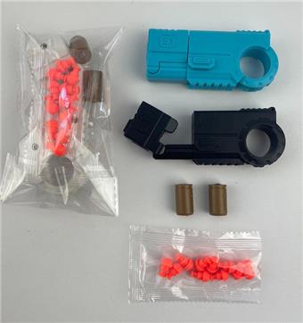 Decompression dual head shell throwing gun   ITEM NO.： W041459