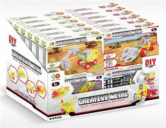 47pcs metal assembled toys   ITEM NO.： W042477