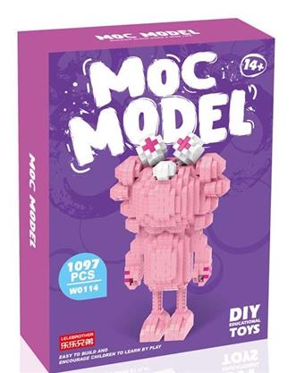 Trendy KAWS collaboration blue 1097PCS   ITEM NO.： W046170