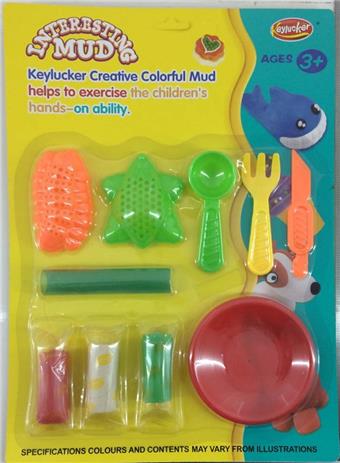 Qile Colorful Mud Animal Set   ITEM NO.： W054135