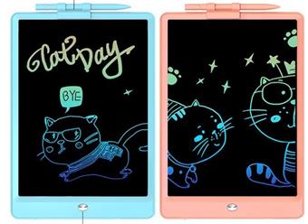 10 inch business color screen LCD electronic writing board, drawing board, graffiti drawing board, handwriting board (CR2025 power included * 1)   ITEM NO.： W056467