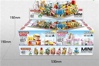 Mini Street View (8 units)   ITEM NO.： W046300