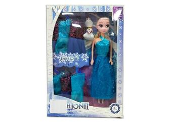 11.5-inch live action hand Frozen Barbie with snow treasure and hanging accessories   ITEM NO.： W055524